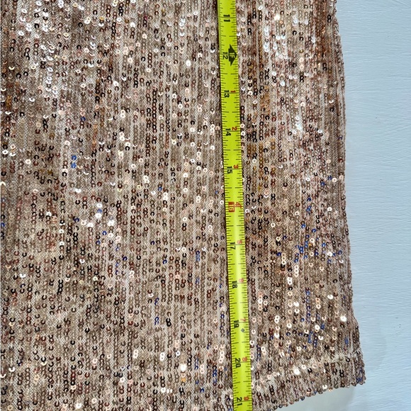 Calvin Klein Sequin Cami Top Womens Medium V Neck Tank Top - Picture 6 of 8
